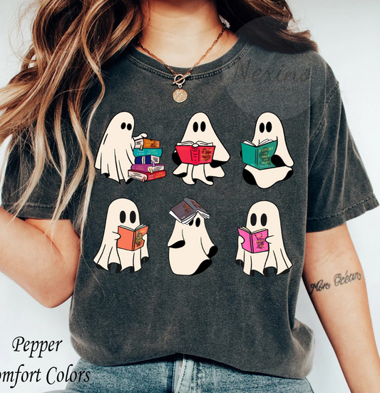 Ghost Reader | Halloween Graphic Tee