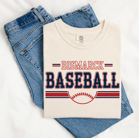 Bismarck Baseball | Graphic Tee
