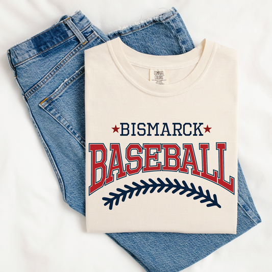 Bismarck Baseball | Graphic Tee