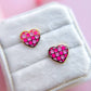 Girls Flat Back Stud Earrings