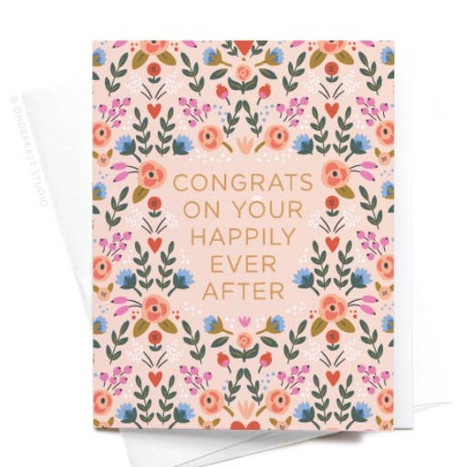 Happily Ever After | Wedding Card