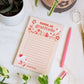Daily Gratitude Notepad