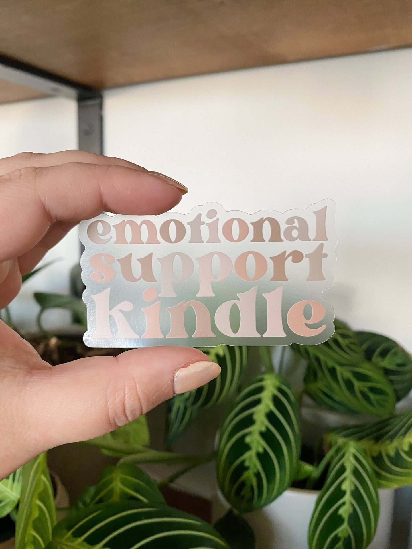 Emotional Support Kindle | Sticker