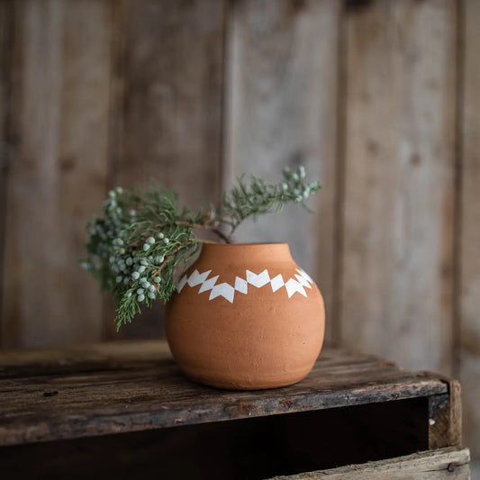 Terracotta Bud Vase