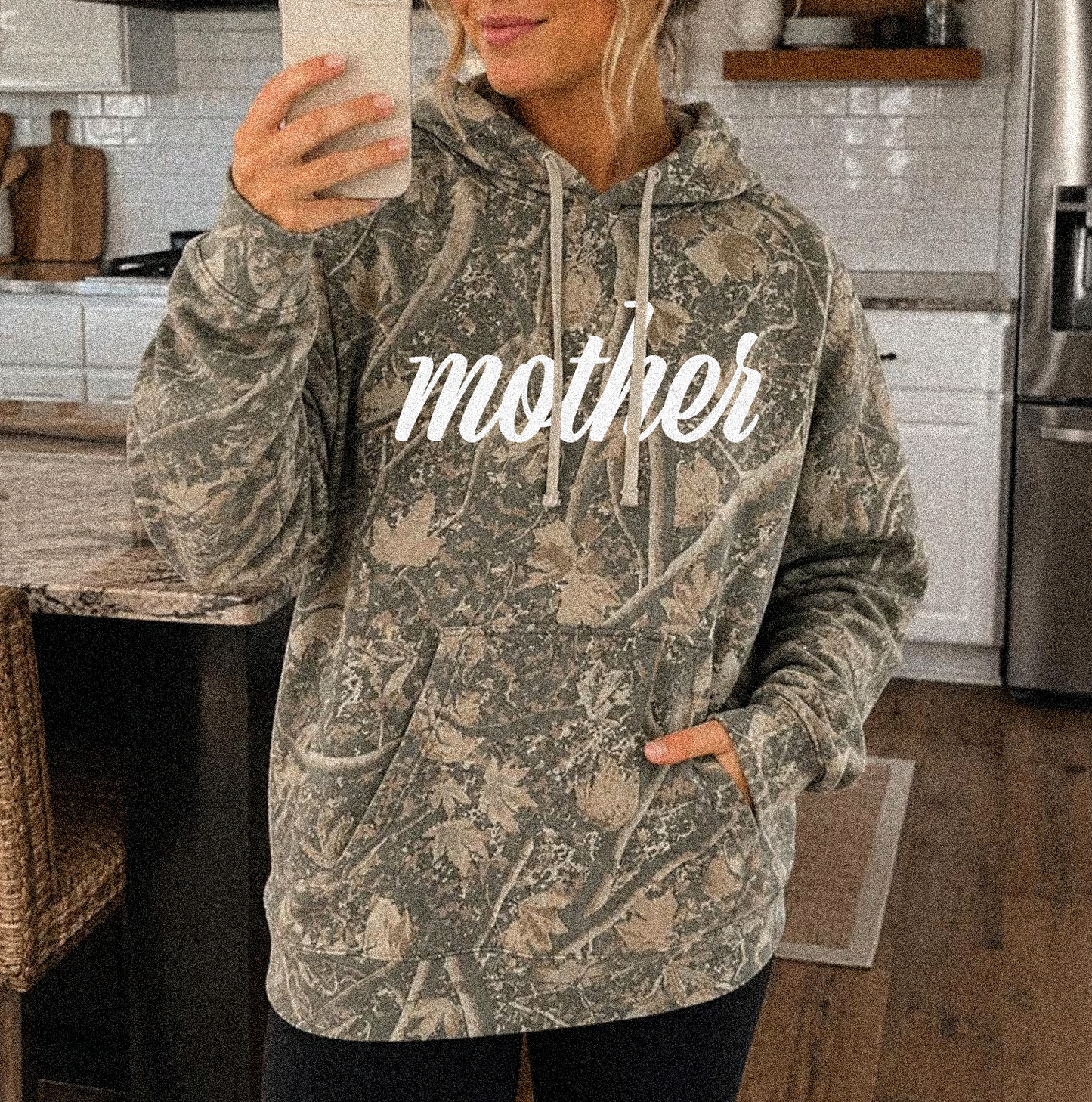 Mother Camo Oversized Hoodie