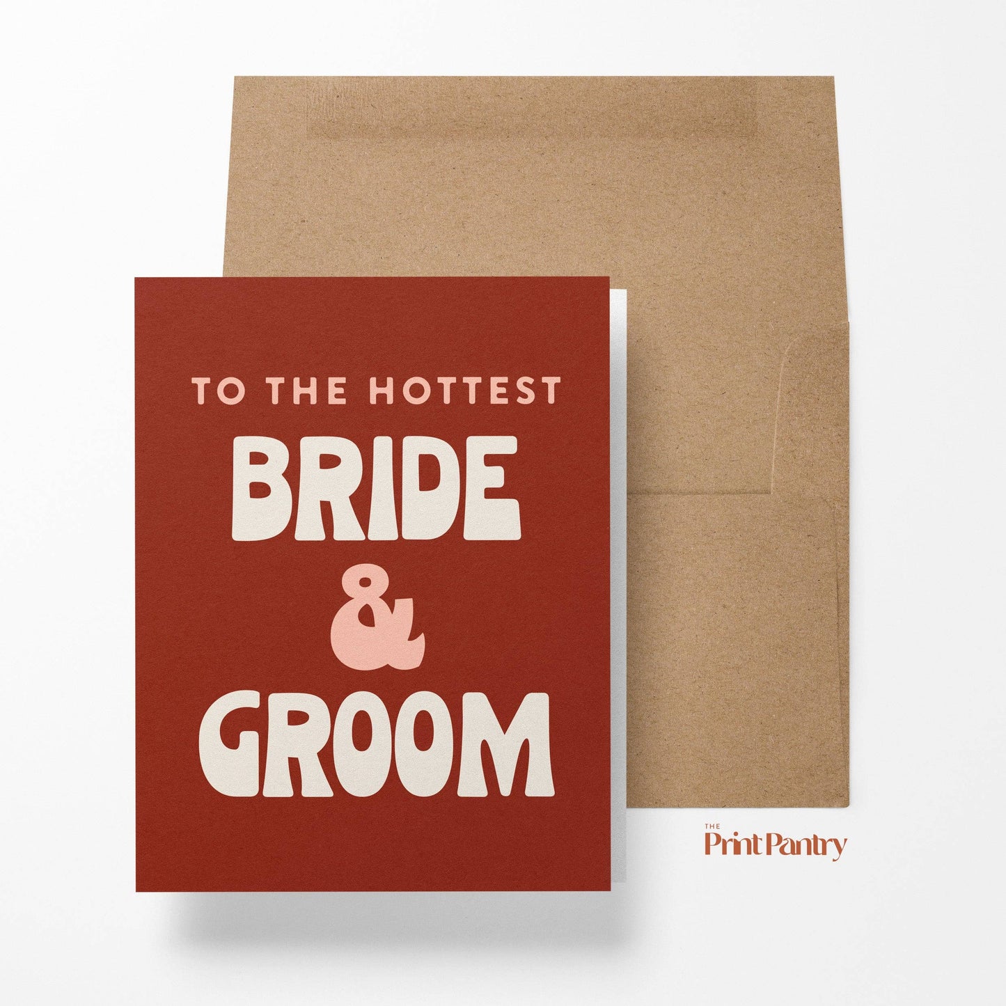 Hottest Bride & Groom | Wedding Card