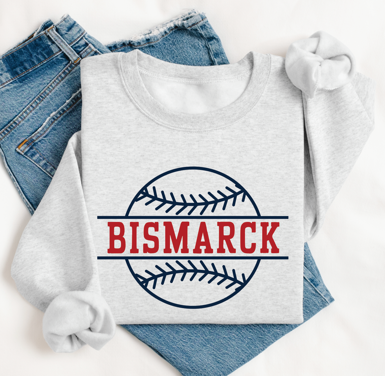 Bismarck Baseball | Graphic Sweatshirt