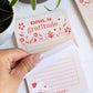 Daily Gratitude Notepad