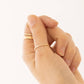 Pebble | Gold Stacking Ring