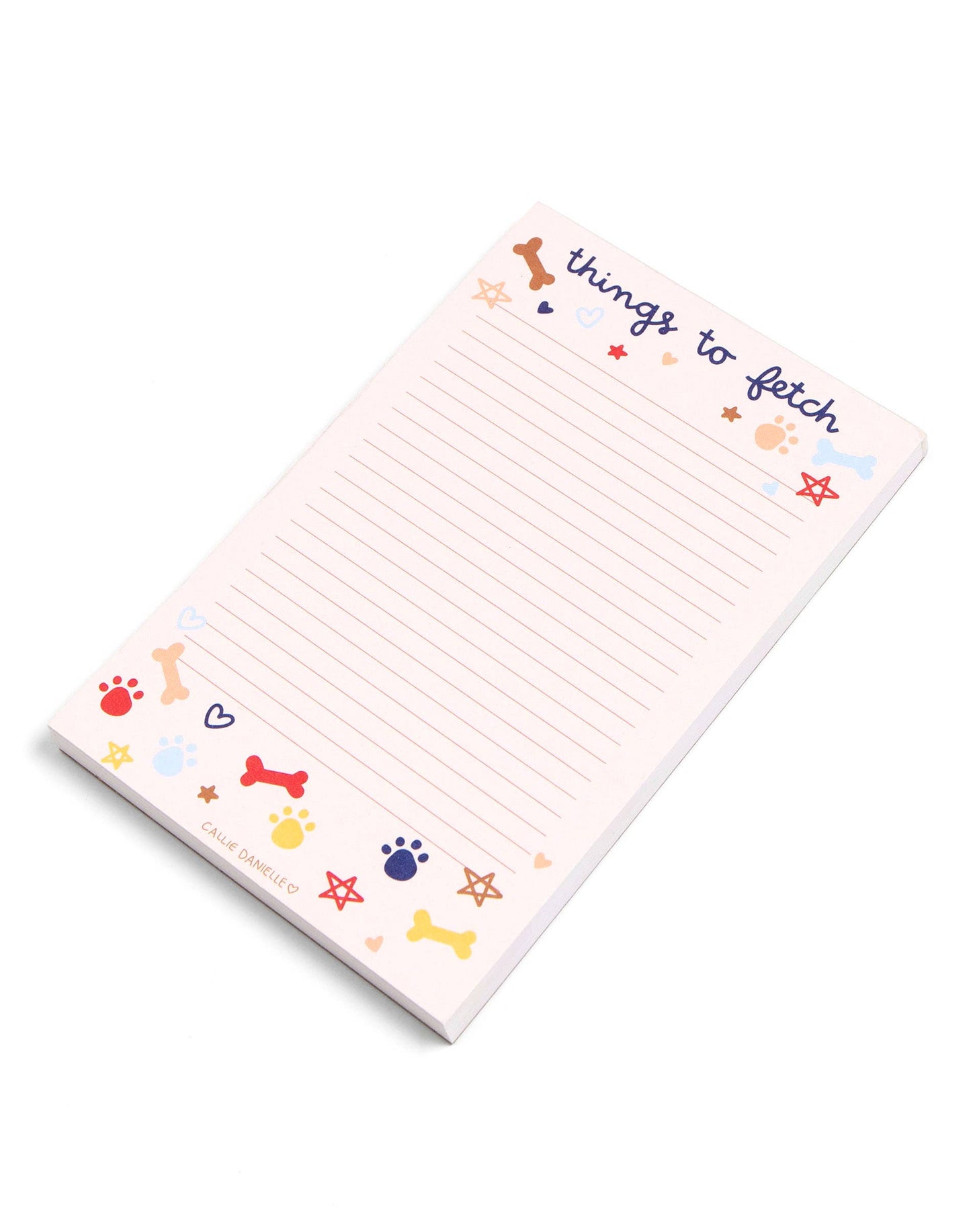 Things to Fetch Dog Notepad