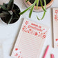 Daily Gratitude Notepad