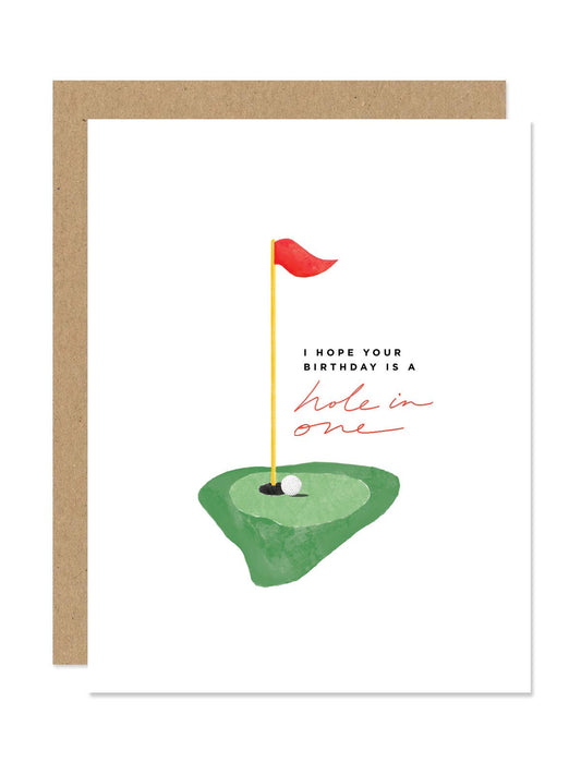 Golf Hole in One | Birthday Card