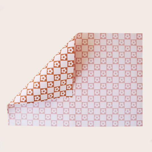 Flower Check | Gift Wrap