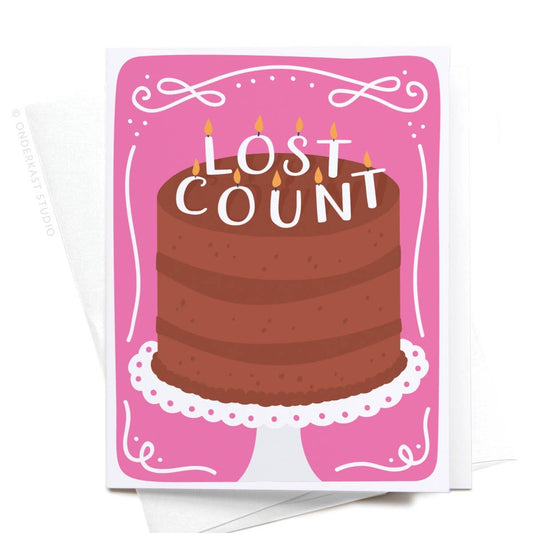 Lost Count | Birthday Card