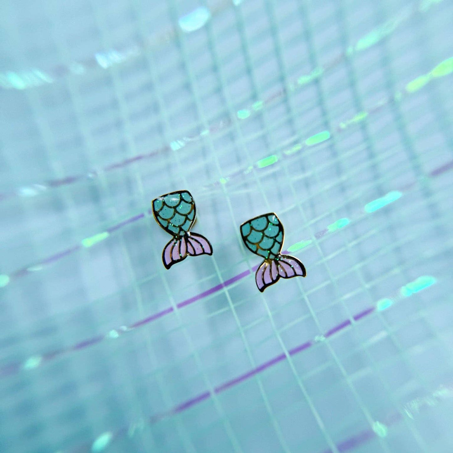 Girls Flat Back Stud Earrings