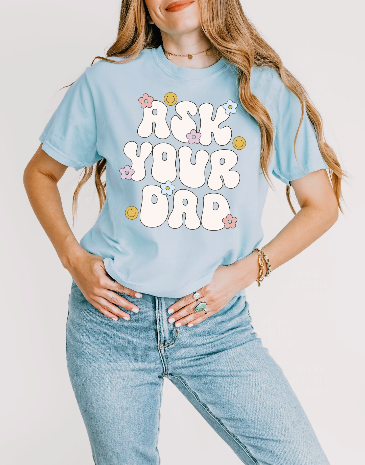 Ask Your Dad | Boxy Graphic Tee