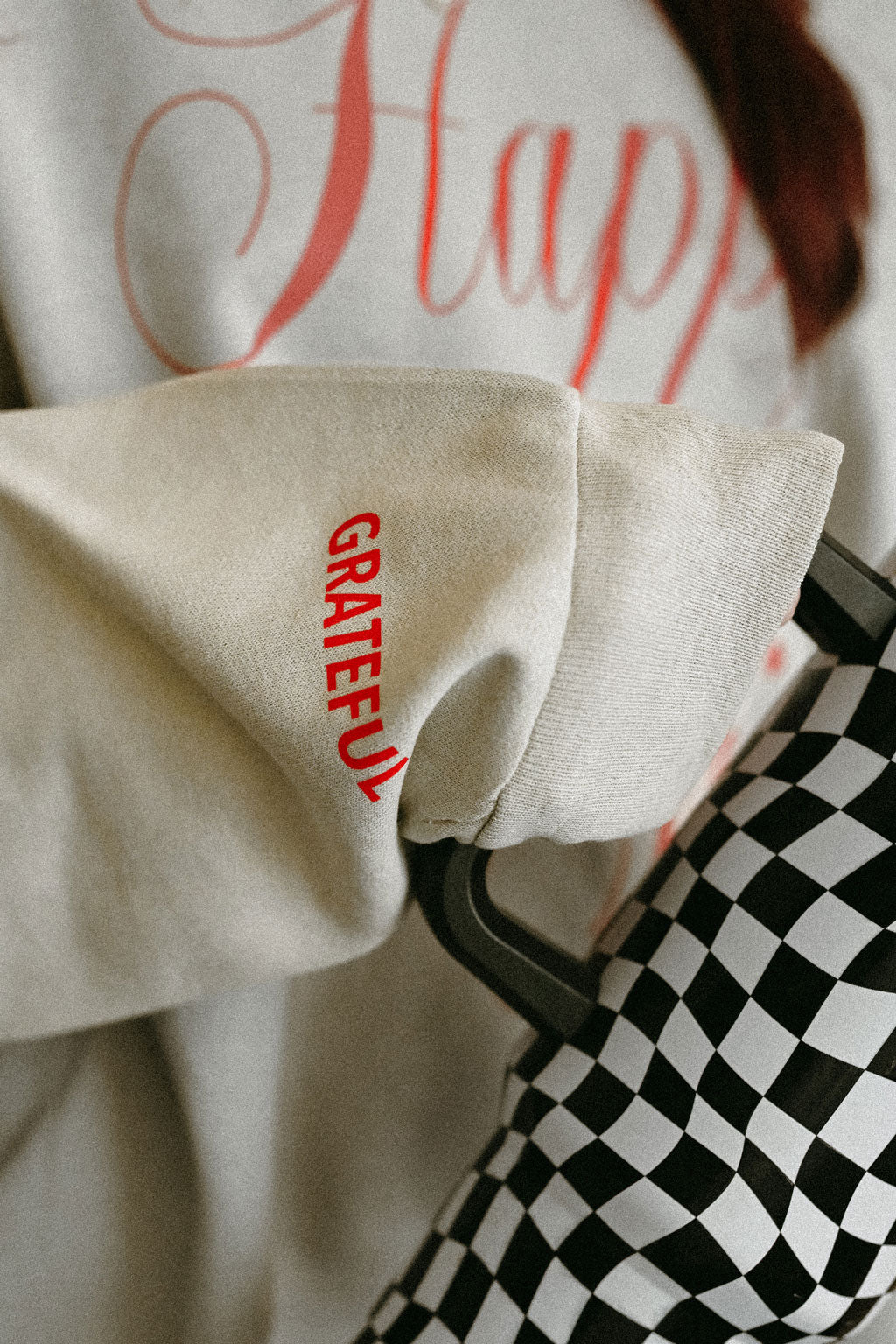 Happy is the New Rich | Crewneck Sweatshirt