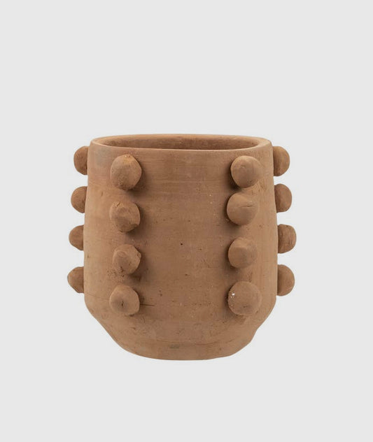 Terracotta Beaded Planter