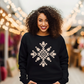 Native Snowflake | Crewneck Sweatshirt