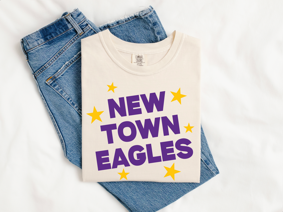 New Town Eagles Stars Tee