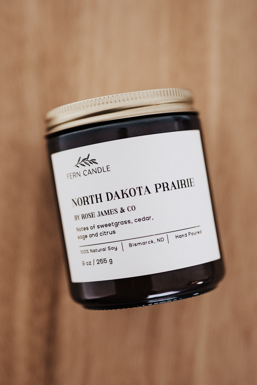 North Dakota Praire Candle | Fern Candle