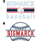 Bismarck Baseball | Graphic Tee