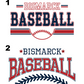 Bismarck Baseball | Graphic Tee