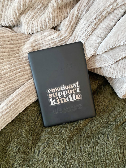 Emotional Support Kindle | Sticker