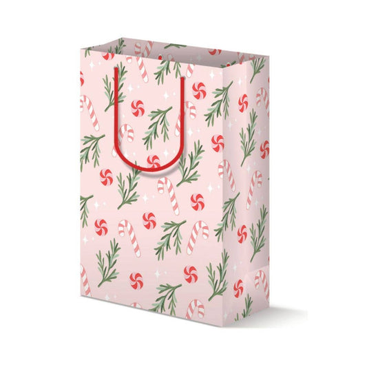 Sweet Pink Gift Bag | Pink Christmas Gift Bag