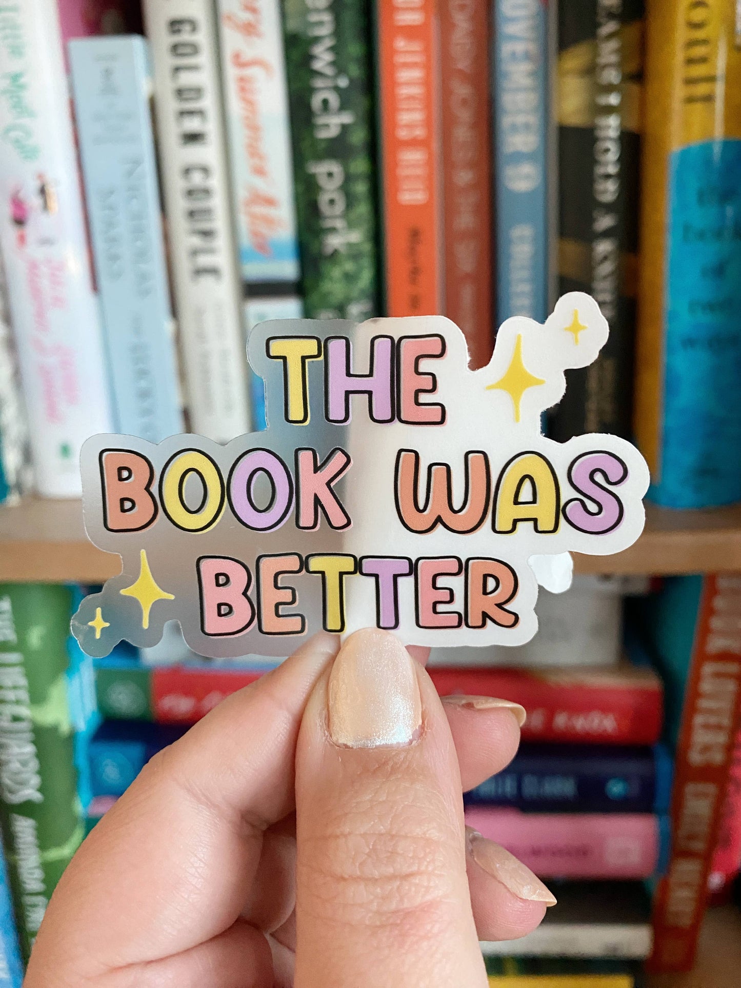 The Book Was Better | Sticker