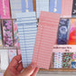 Library Book Card Bookmark