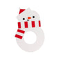 Silicone Snowman Teether