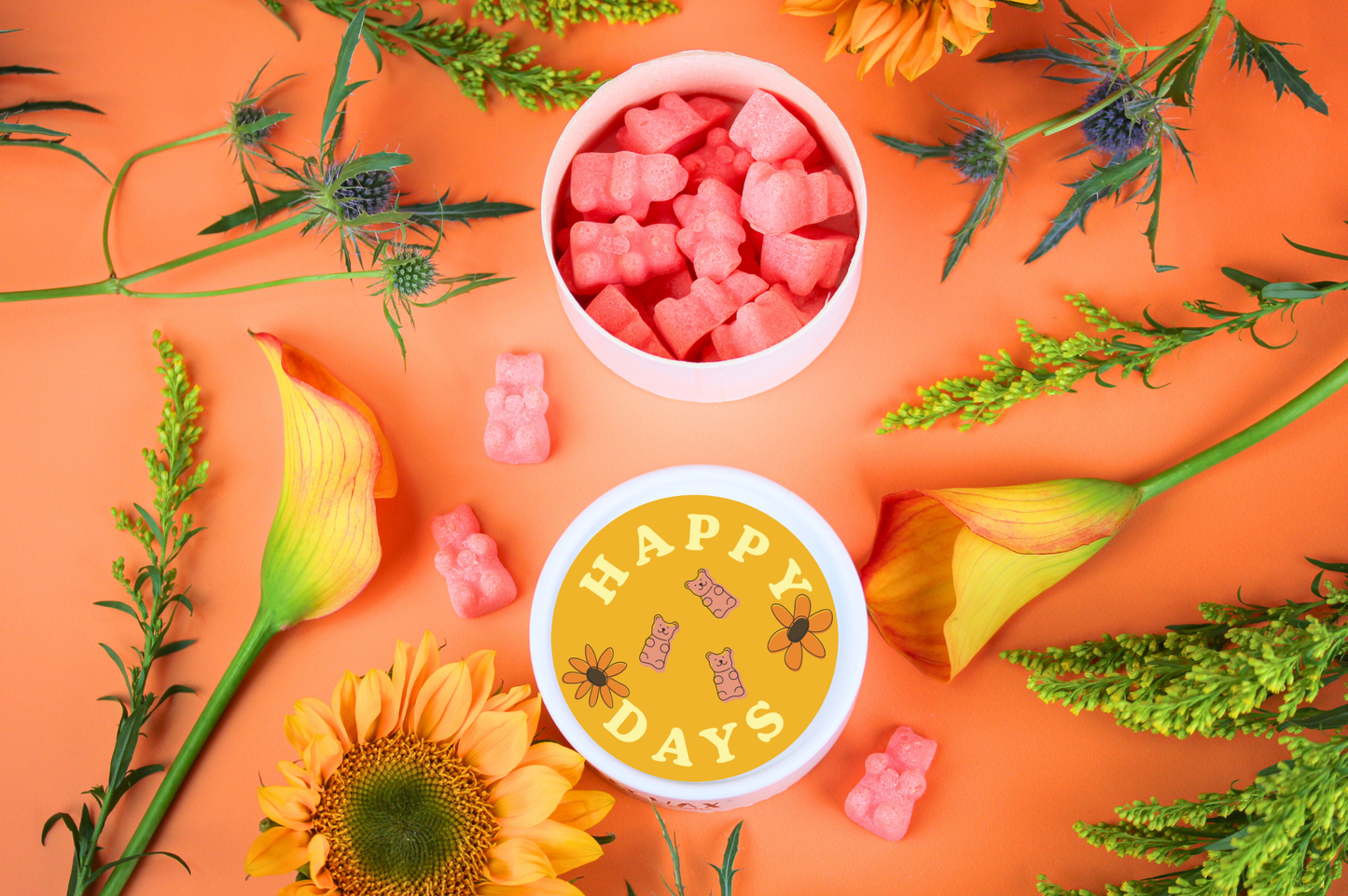 Wax Melt 4oz Tin | Happy Days