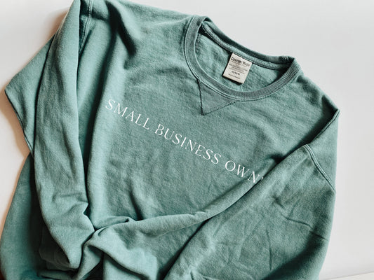 Small Business Owner Crewneck Sweatshirt